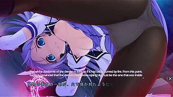 Mahou Senshi Extra Stage 3 Scene17 with subtitle